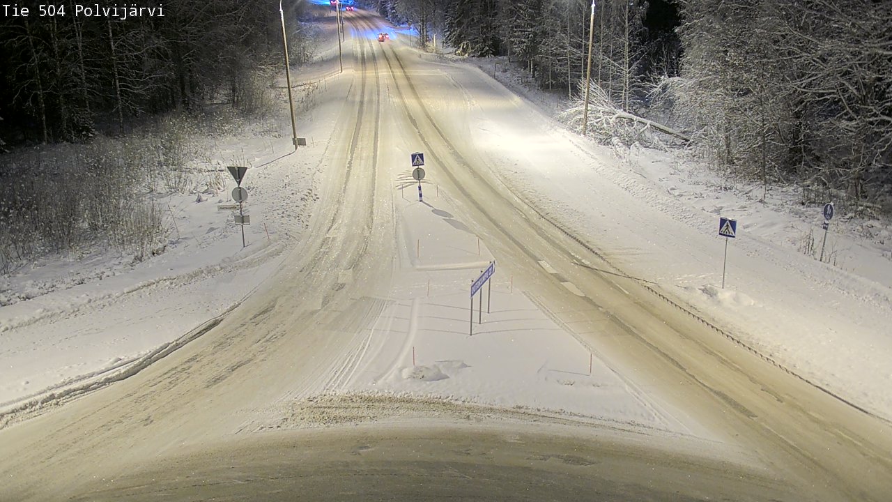 Kelikamerat Kuva Tie 504 Polvijärvi, Polvijärvi, Pohjois-Karjala