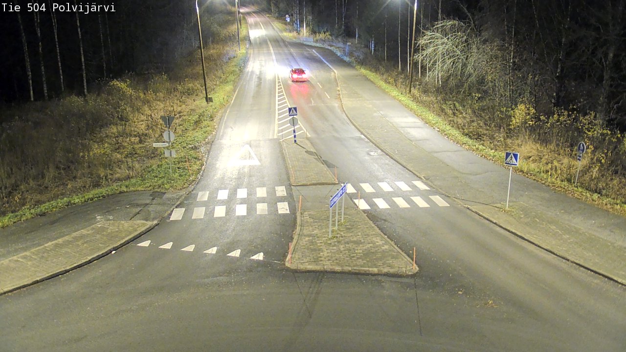 Kelikamerat Kuva Tie 504 Polvijärvi, Polvijärvi, Pohjois-Karjala
