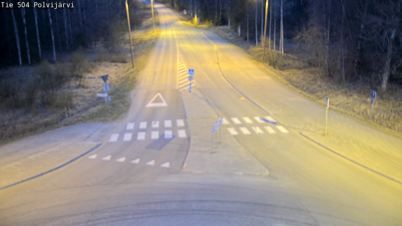 Kelikamerat Kuva Tie 504 Polvijärvi, Polvijärvi, Pohjois-Karjala
