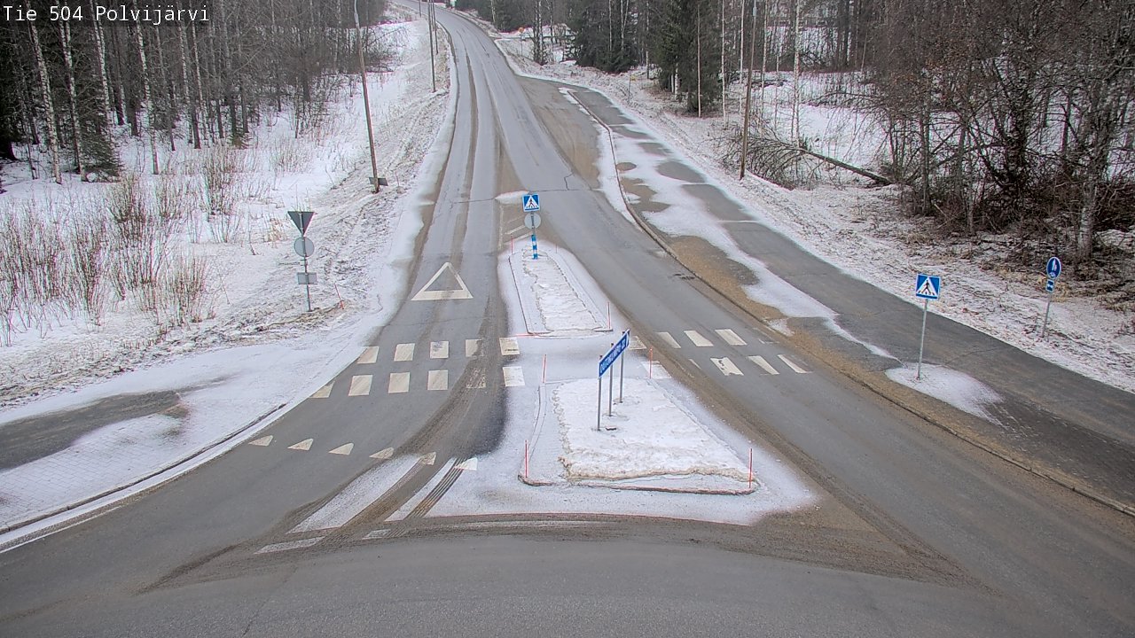 Kelikamerat Kuva Tie 504 Polvijärvi, Polvijärvi, Pohjois-Karjala