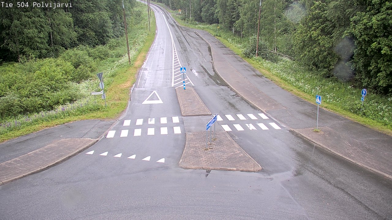Kelikamerat Kuva Tie 504 Polvijärvi, Polvijärvi, Pohjois-Karjala