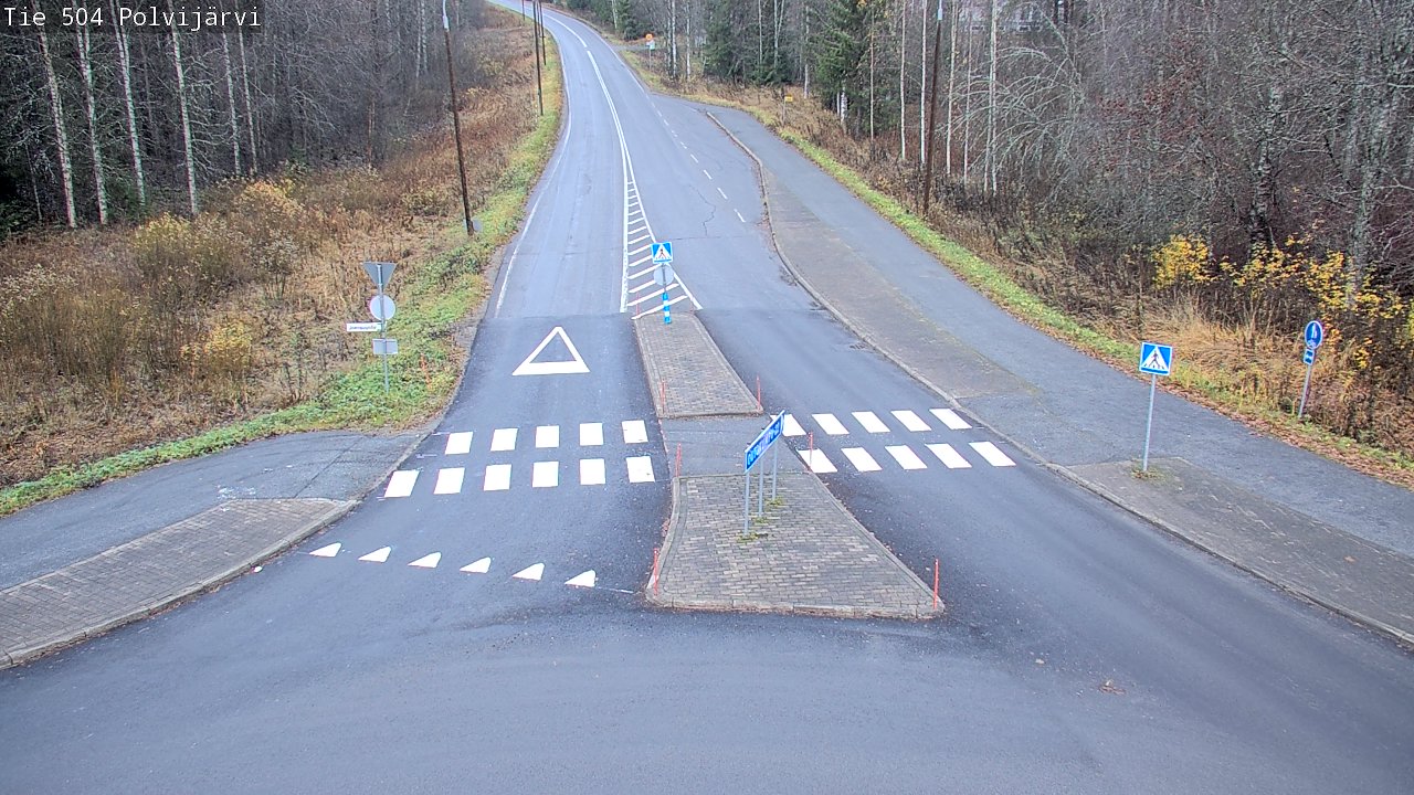 Kelikamerat Kuva Tie 504 Polvijärvi, Polvijärvi, Pohjois-Karjala