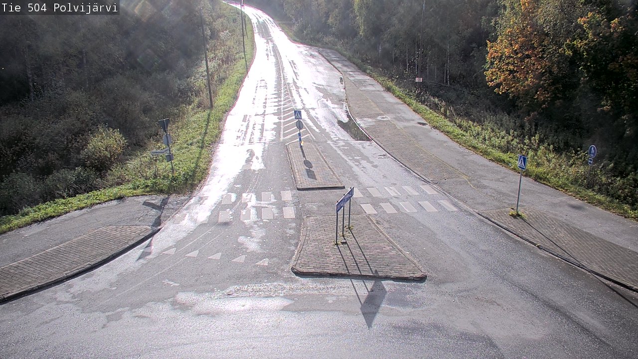 Weather Camera Image Road 504 Polvijärvi, Polvijärvi, Pohjois-Karjala