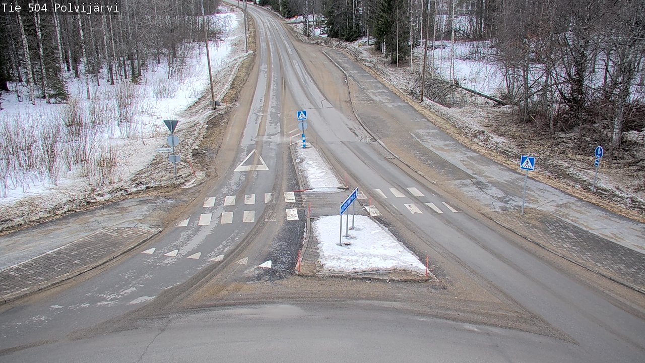 Kelikamerat Kuva Tie 504 Polvijärvi, Polvijärvi, Pohjois-Karjala