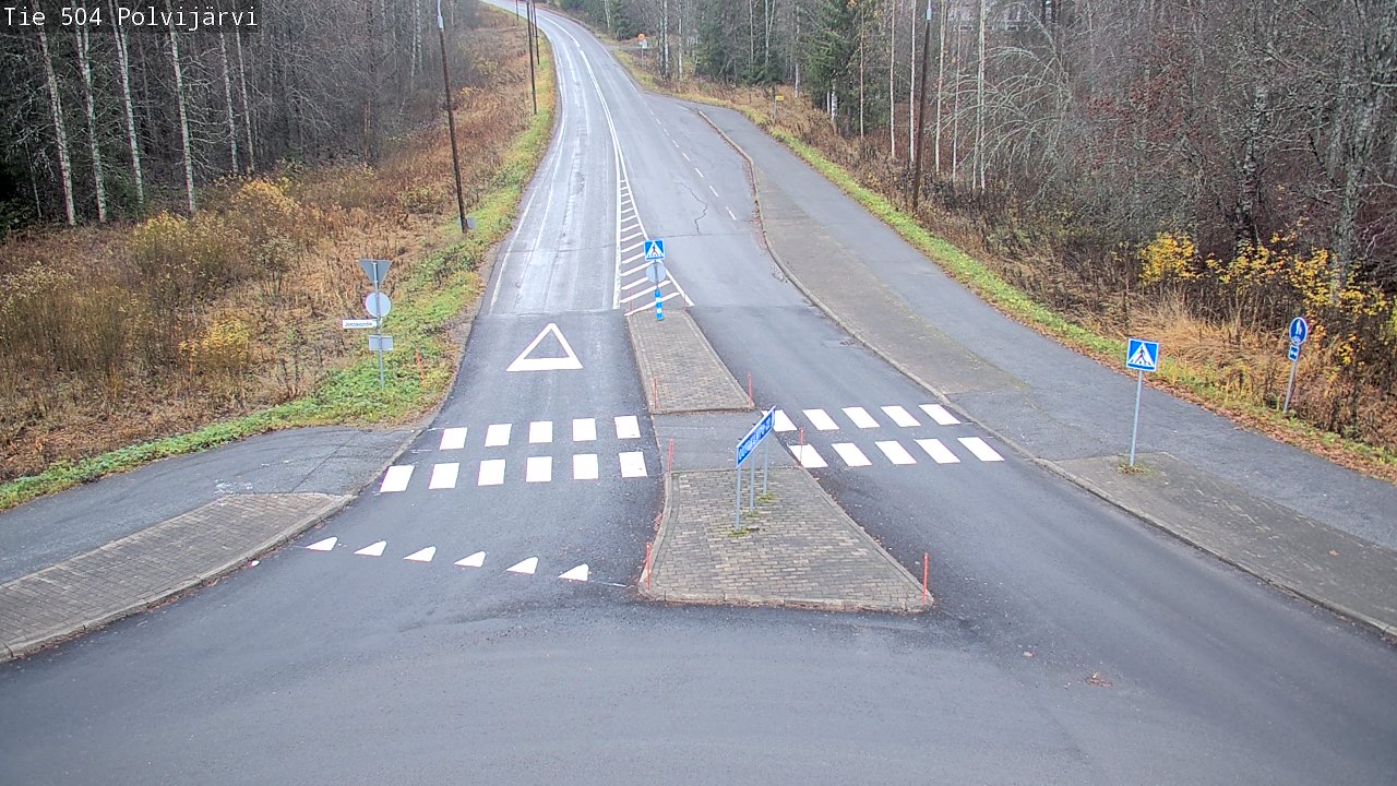 Kelikamerat Kuva Tie 504 Polvijärvi, Polvijärvi, Pohjois-Karjala