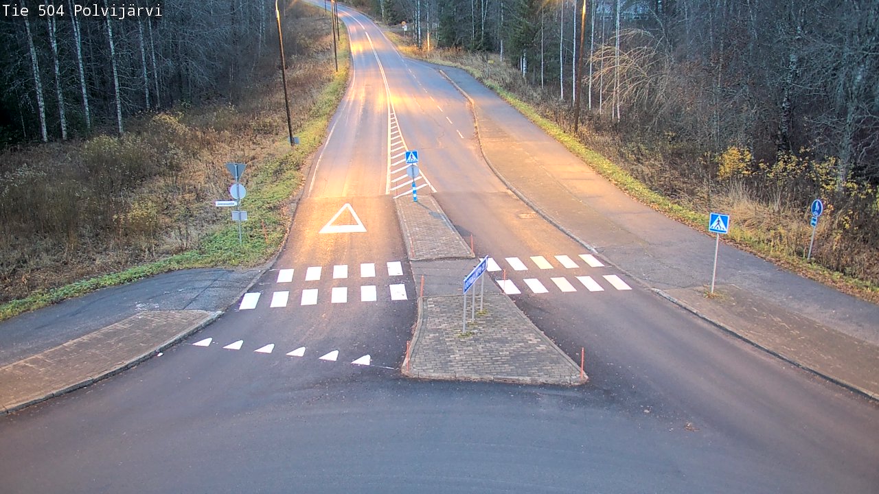 Kelikamerat Kuva Tie 504 Polvijärvi, Polvijärvi, Pohjois-Karjala