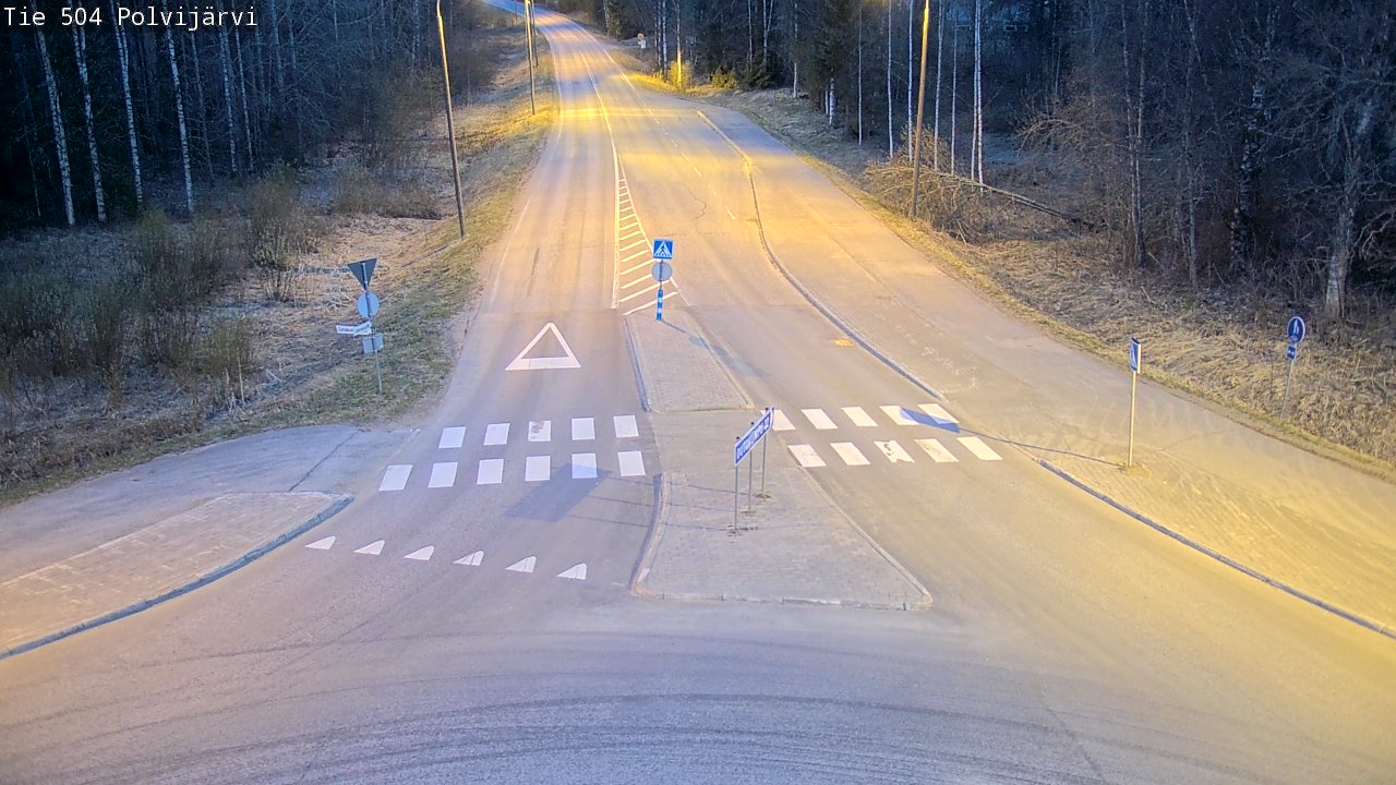 Kelikamerat Kuva Tie 504 Polvijärvi, Polvijärvi, Pohjois-Karjala
