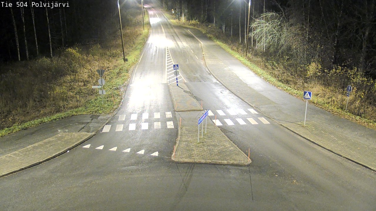 Kelikamerat Kuva Tie 504 Polvijärvi, Polvijärvi, Pohjois-Karjala