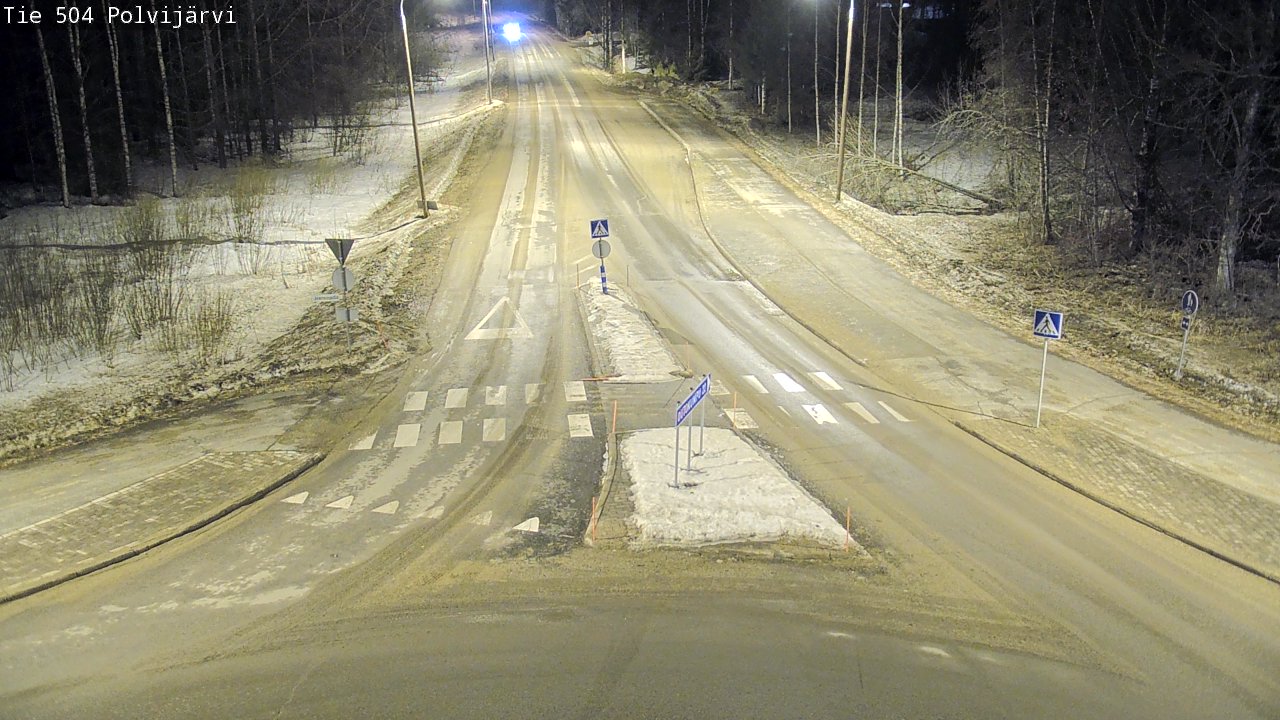 Kelikamerat Kuva Tie 504 Polvijärvi, Polvijärvi, Pohjois-Karjala