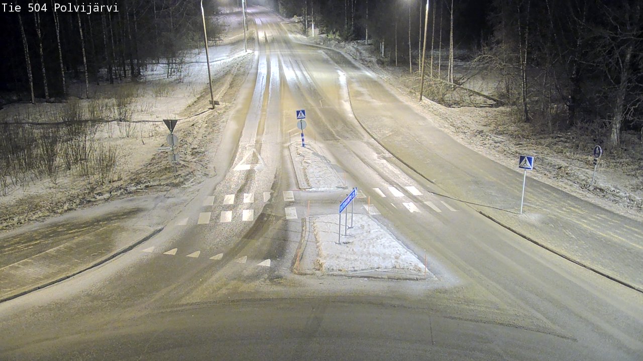 Kelikamerat Kuva Tie 504 Polvijärvi, Polvijärvi, Pohjois-Karjala