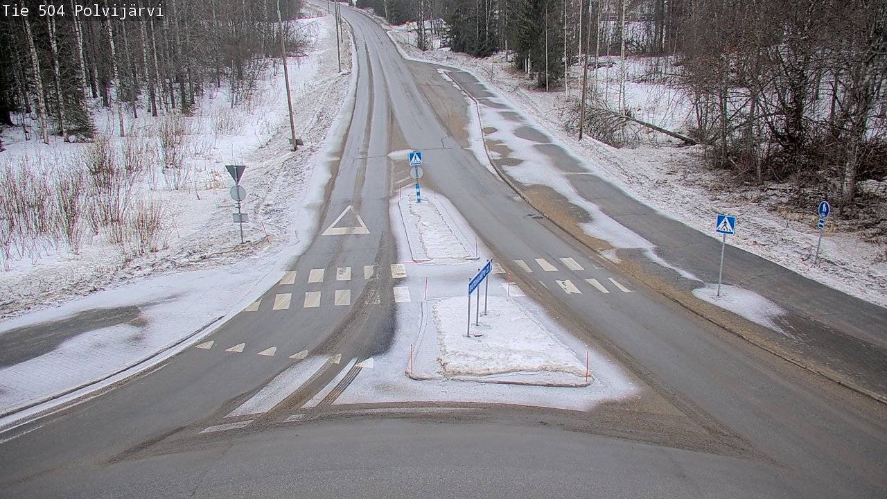 Kelikamerat Kuva Tie 504 Polvijärvi, Polvijärvi, Pohjois-Karjala