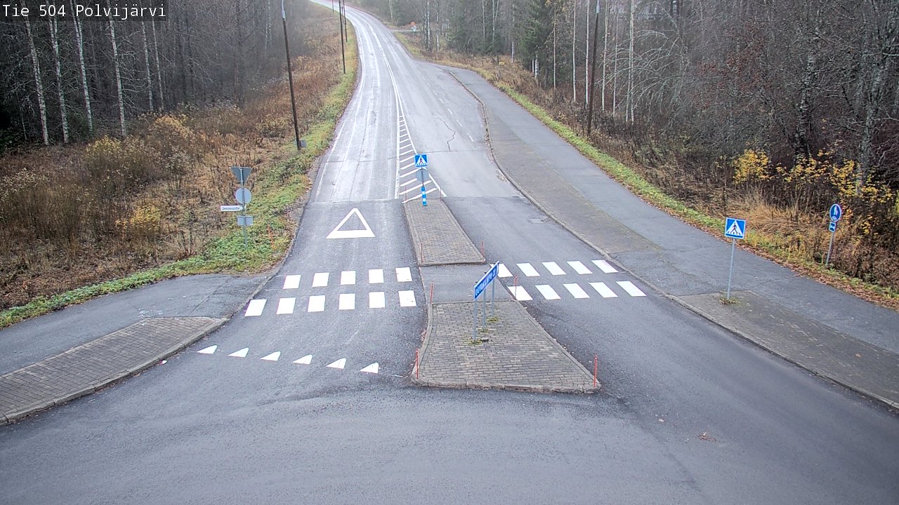Kelikamerat Kuva Tie 504 Polvijärvi, Polvijärvi, Pohjois-Karjala