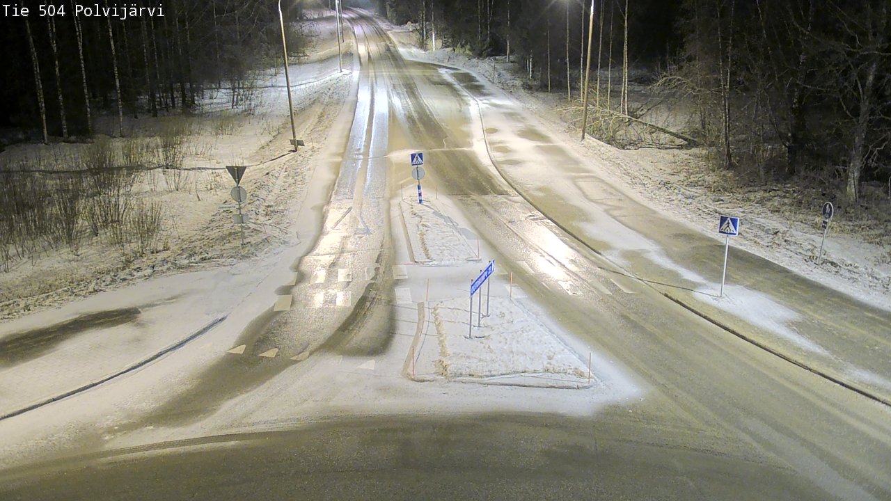 Kelikamerat Kuva Tie 504 Polvijärvi, Polvijärvi, Pohjois-Karjala