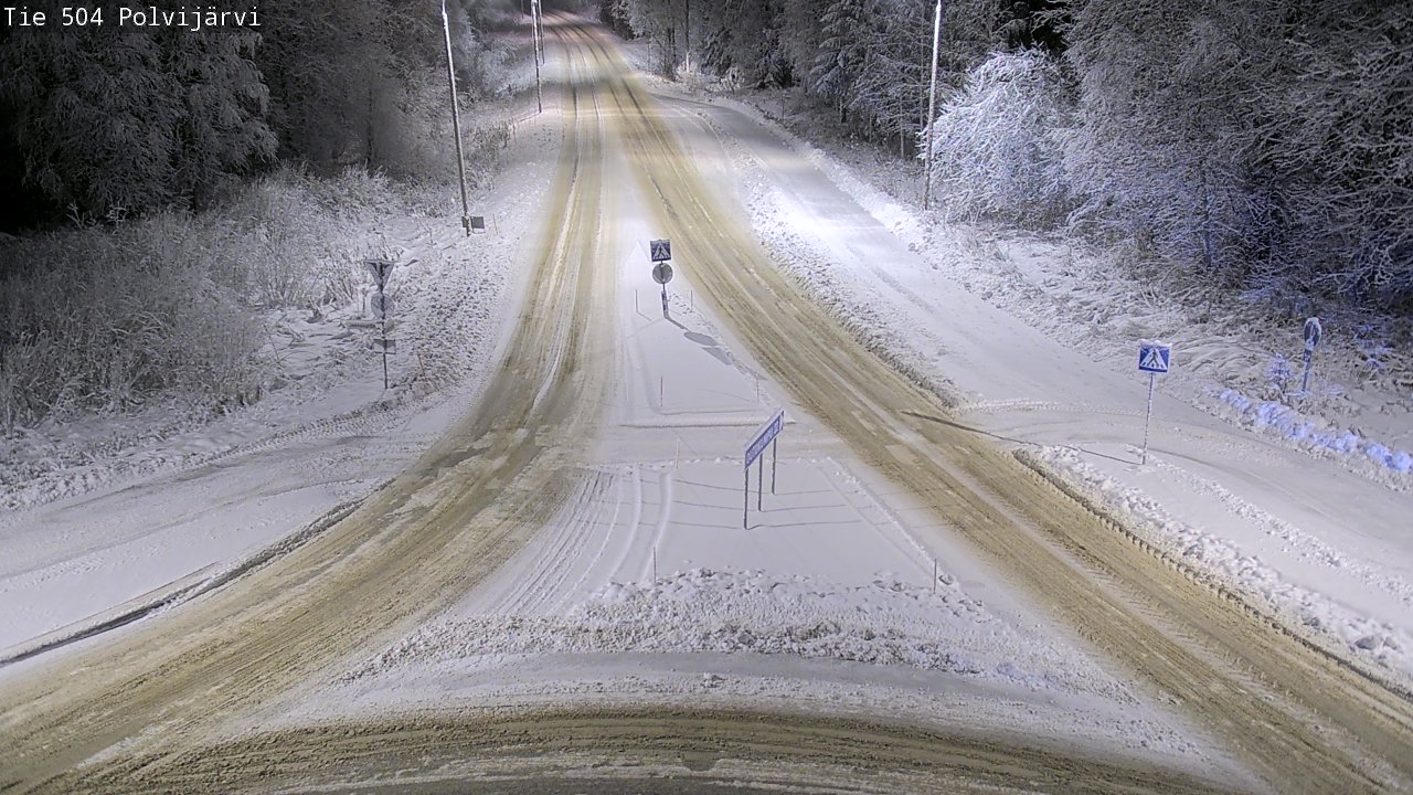 Kelikamerat Kuva Tie 504 Polvijärvi, Polvijärvi, Pohjois-Karjala