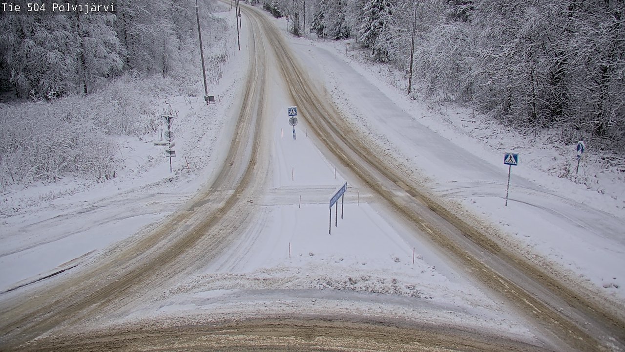 Kelikamerat Kuva Tie 504 Polvijärvi, Polvijärvi, Pohjois-Karjala