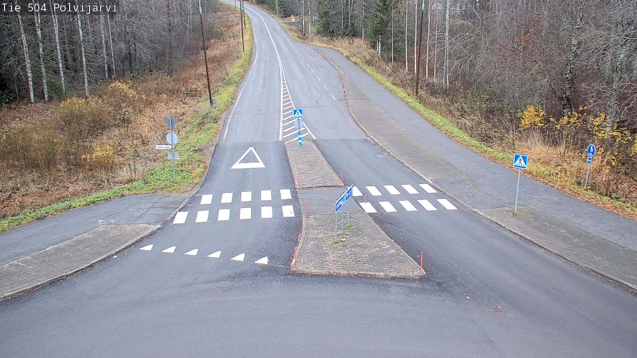 Kelikamerat Kuva Tie 504 Polvijärvi, Polvijärvi, Pohjois-Karjala