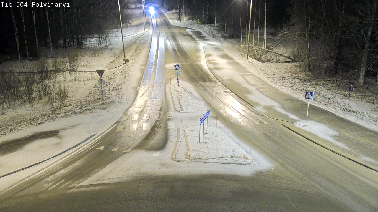 Kelikamerat Kuva Tie 504 Polvijärvi, Polvijärvi, Pohjois-Karjala