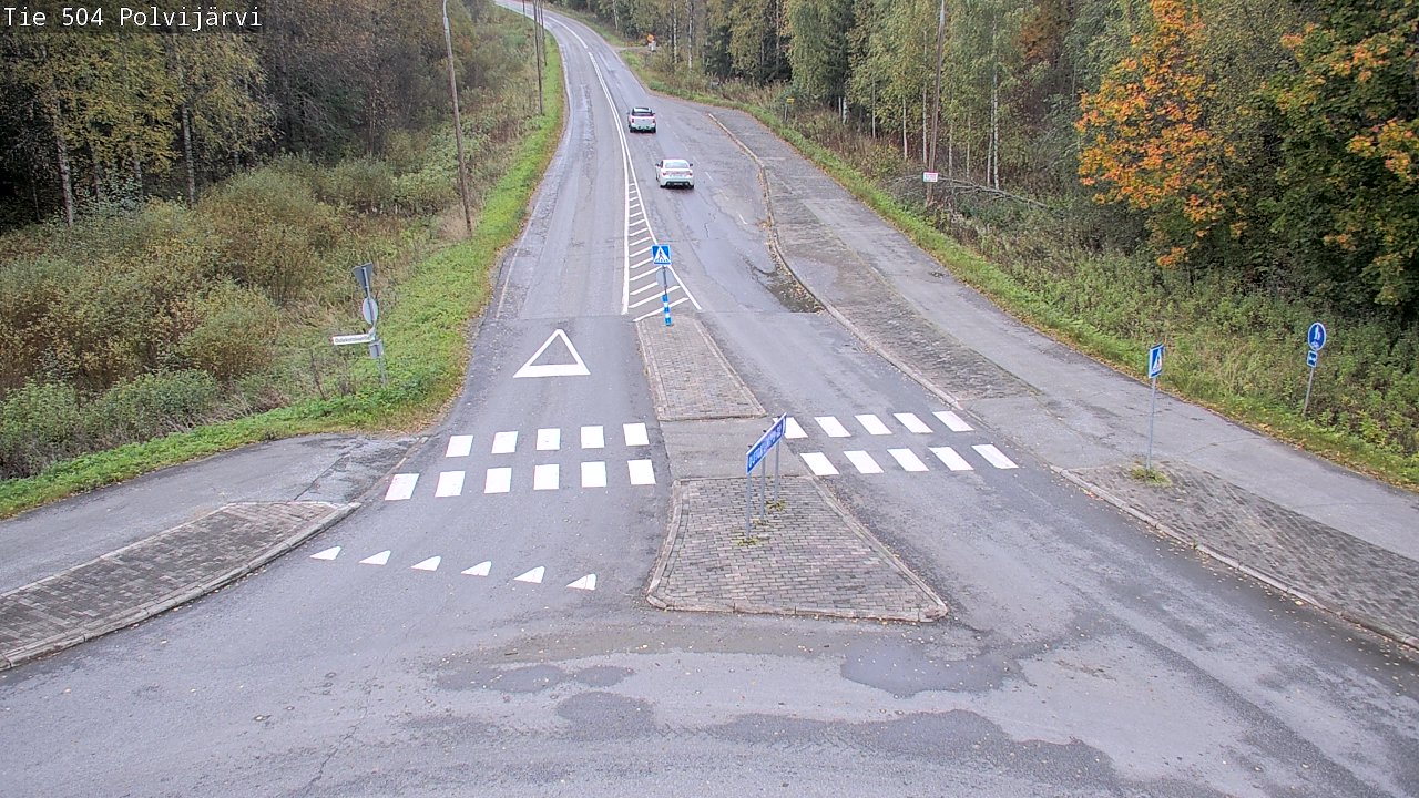 Kelikamerat Kuva Tie 504 Polvijärvi, Polvijärvi, Pohjois-Karjala
