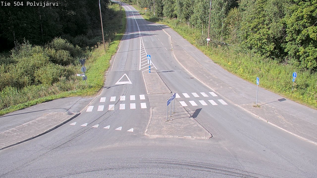 Kelikamerat Kuva Tie 504 Polvijärvi, Polvijärvi, Pohjois-Karjala