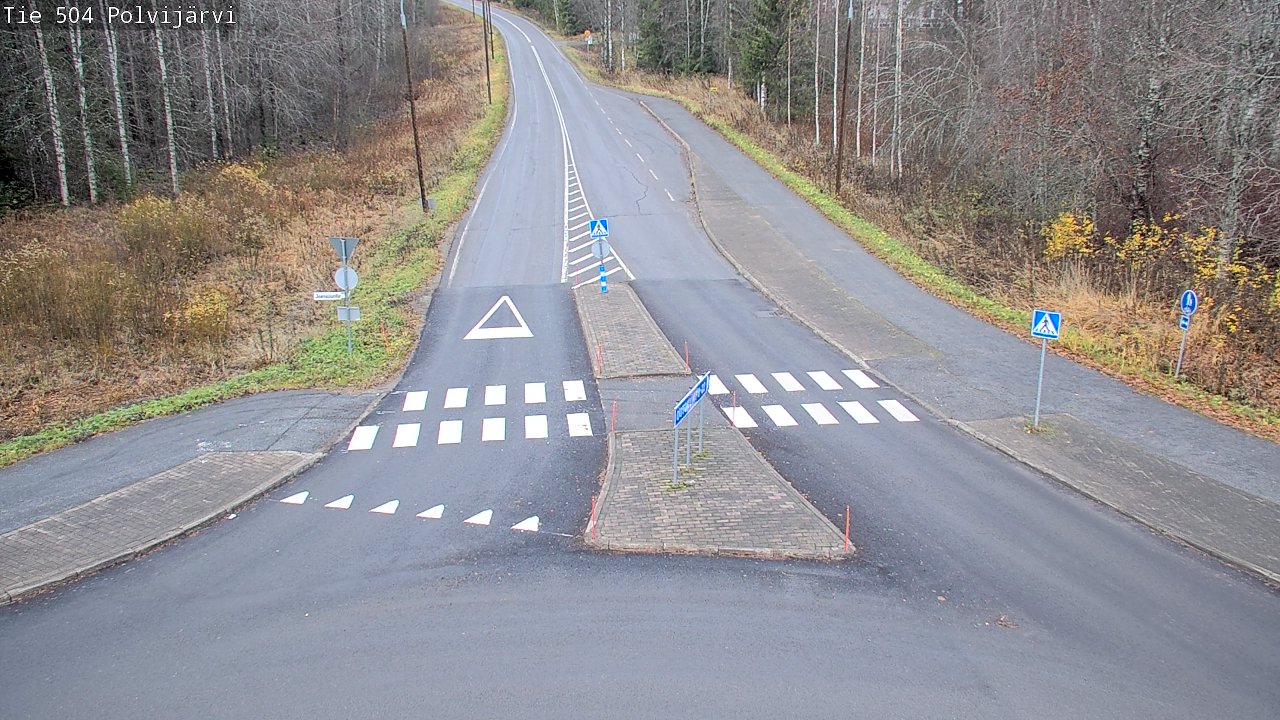 Kelikamerat Kuva Tie 504 Polvijärvi, Polvijärvi, Pohjois-Karjala