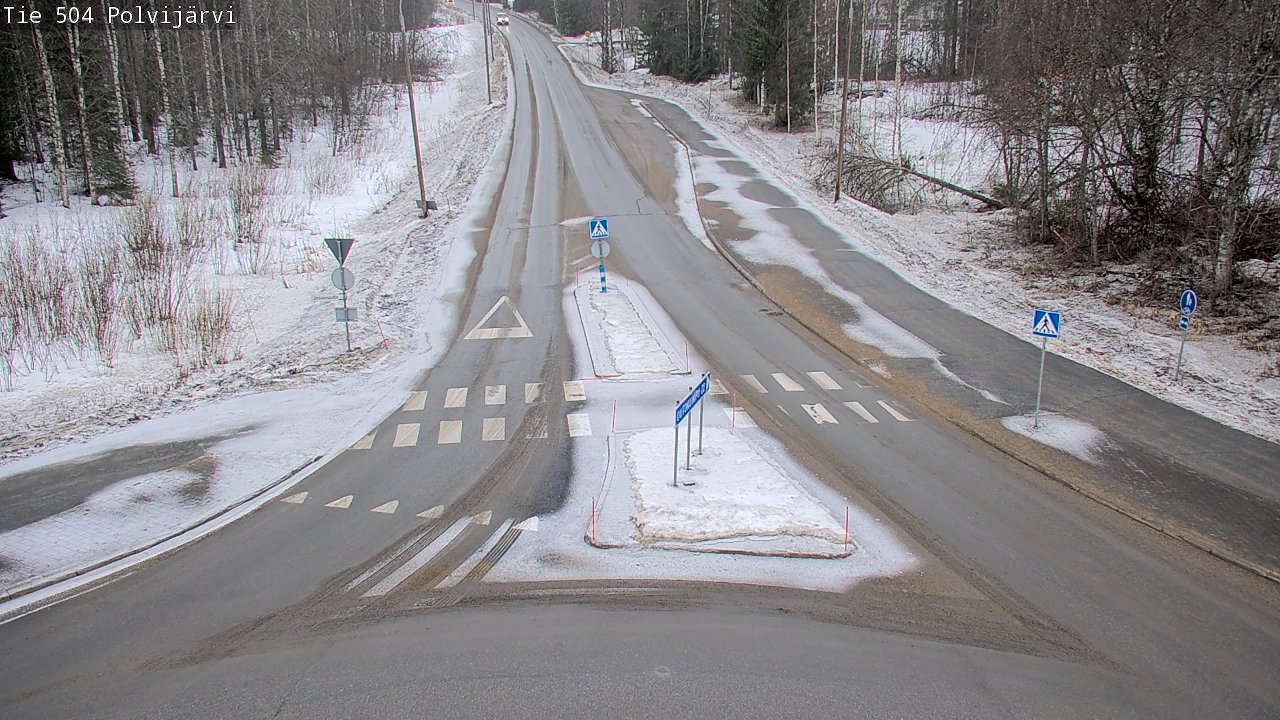 Kelikamerat Kuva Tie 504 Polvijärvi, Polvijärvi, Pohjois-Karjala