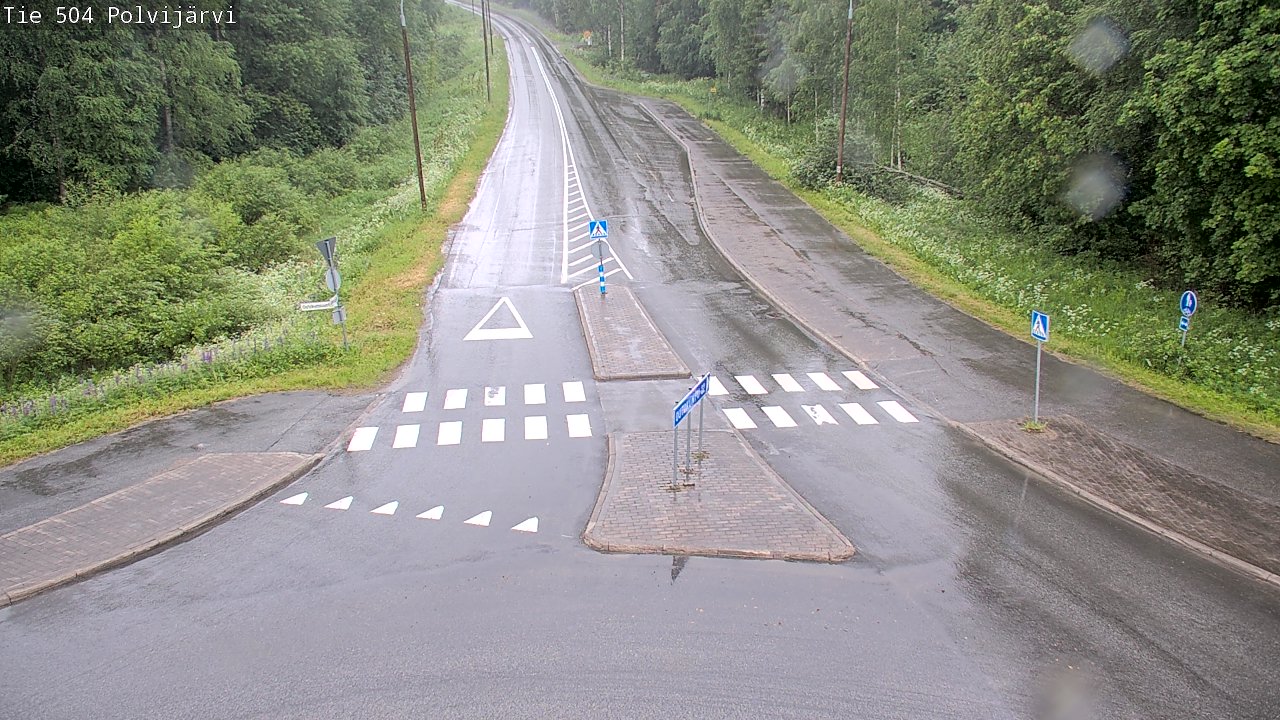 Kelikamerat Kuva Tie 504 Polvijärvi, Polvijärvi, Pohjois-Karjala