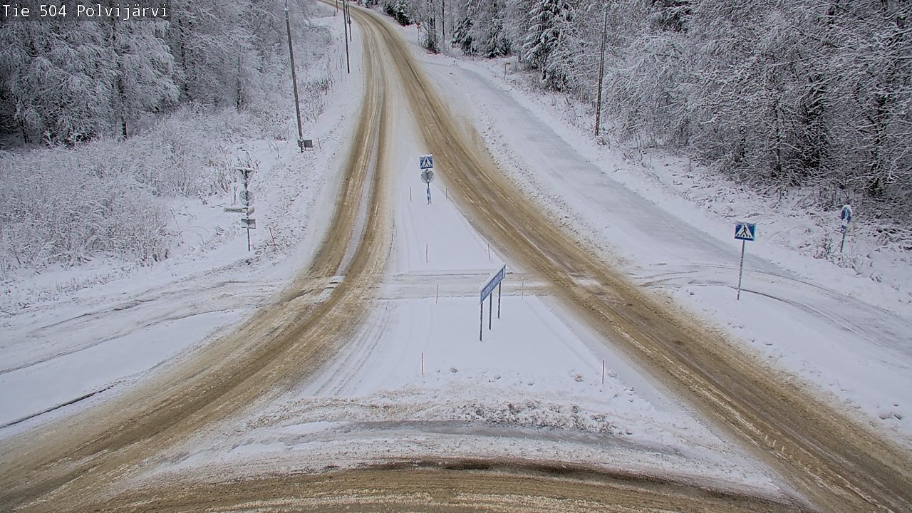 Kelikamerat Kuva Tie 504 Polvijärvi, Polvijärvi, Pohjois-Karjala