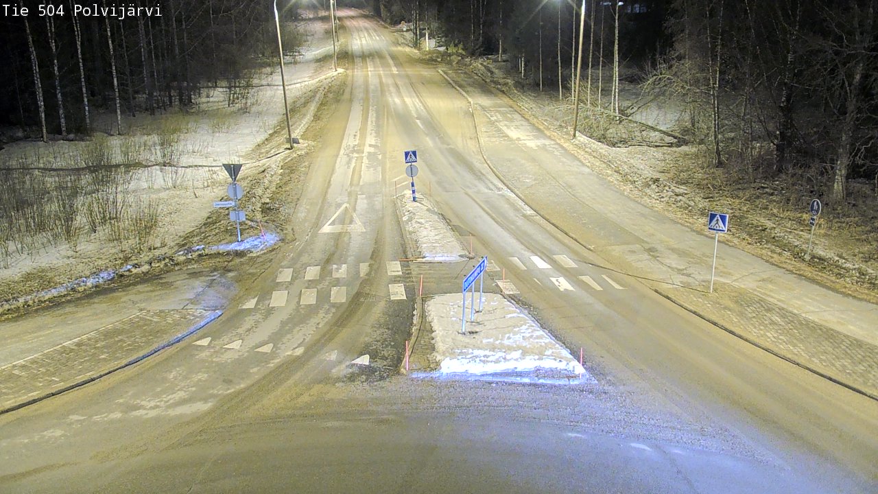 Kelikamerat Kuva Tie 504 Polvijärvi, Polvijärvi, Pohjois-Karjala