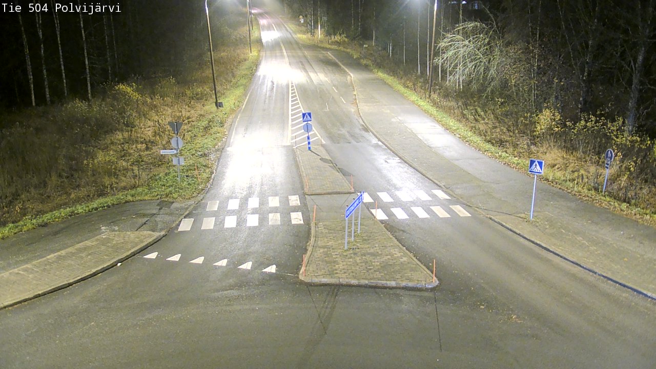 Kelikamerat Kuva Tie 504 Polvijärvi, Polvijärvi, Pohjois-Karjala