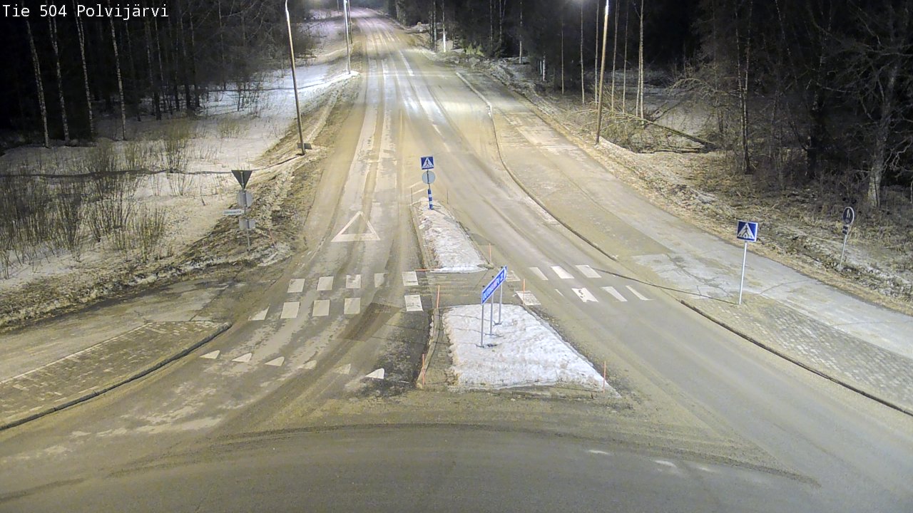 Kelikamerat Kuva Tie 504 Polvijärvi, Polvijärvi, Pohjois-Karjala