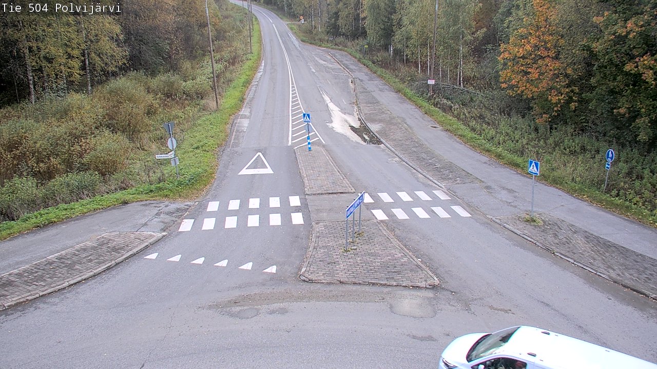 Weather Camera Image Road 504 Polvijärvi, Polvijärvi, Pohjois-Karjala