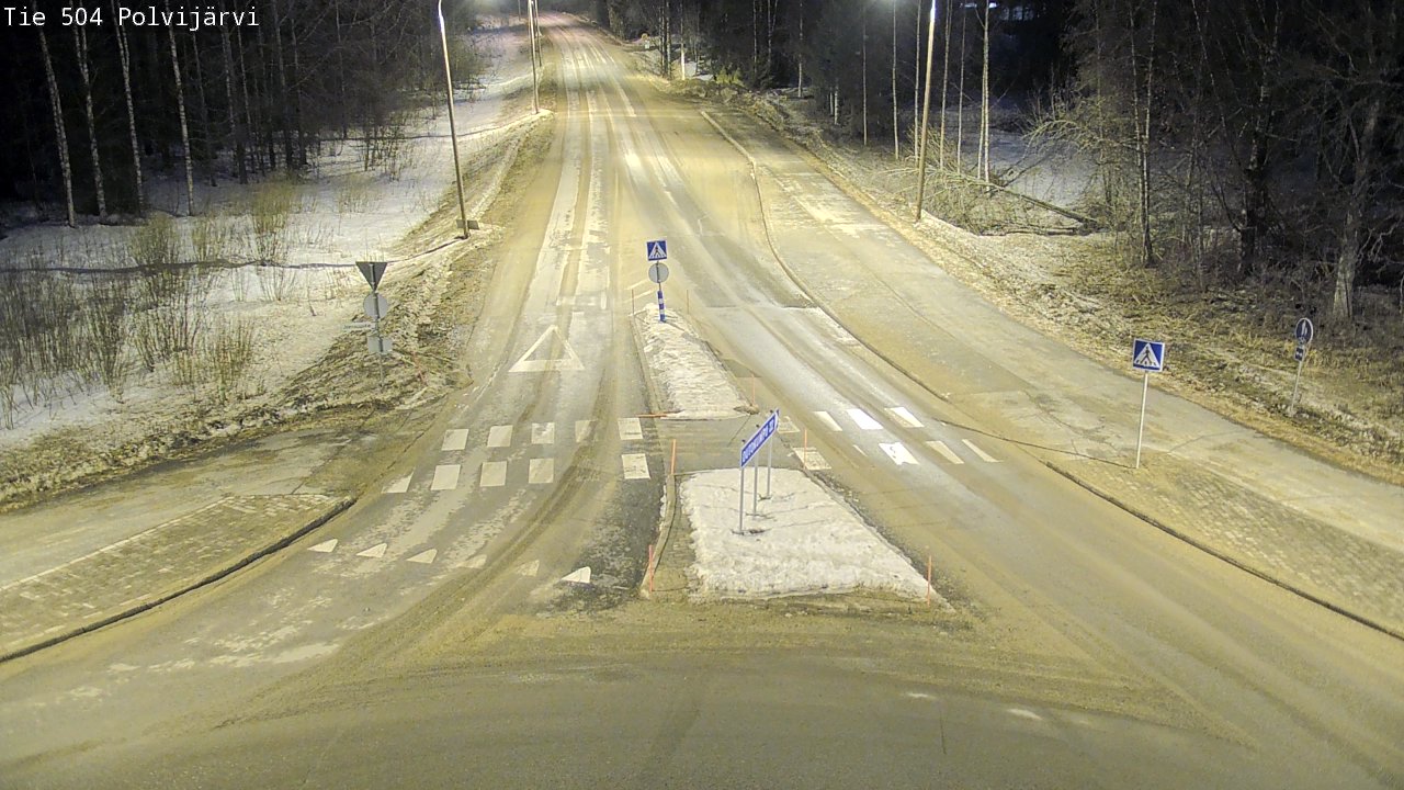 Kelikamerat Kuva Tie 504 Polvijärvi, Polvijärvi, Pohjois-Karjala