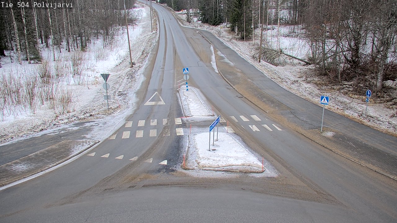 Kelikamerat Kuva Tie 504 Polvijärvi, Polvijärvi, Pohjois-Karjala