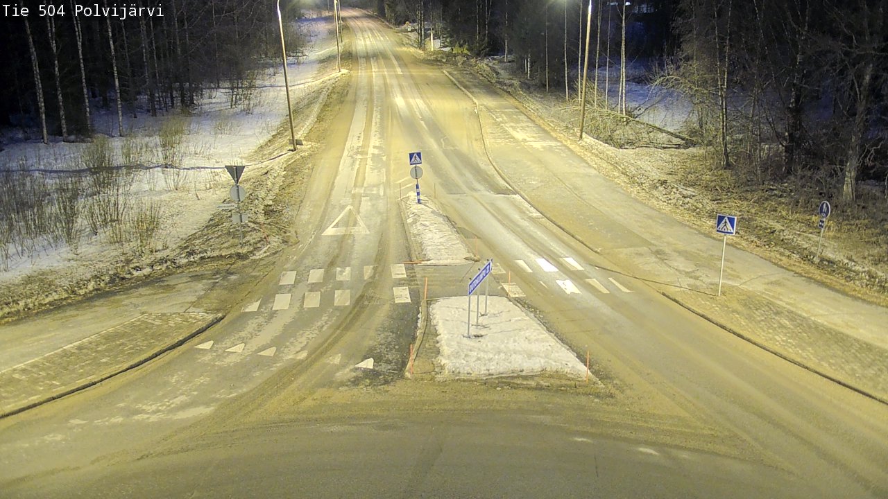 Kelikamerat Kuva Tie 504 Polvijärvi, Polvijärvi, Pohjois-Karjala
