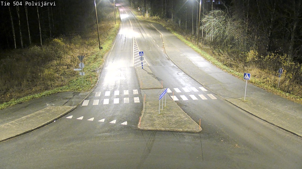 Kelikamerat Kuva Tie 504 Polvijärvi, Polvijärvi, Pohjois-Karjala