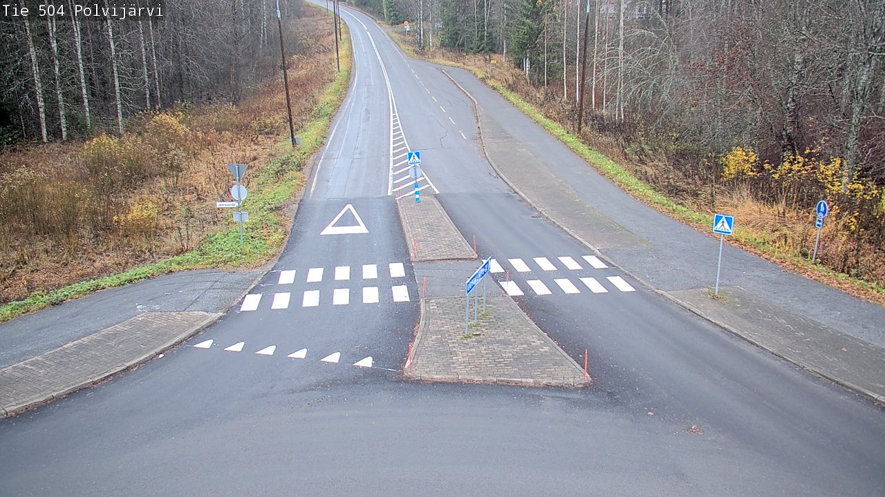 Kelikamerat Kuva Tie 504 Polvijärvi, Polvijärvi, Pohjois-Karjala