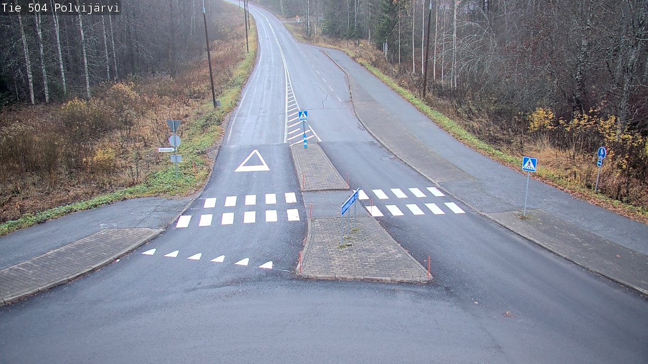 Kelikamerat Kuva Tie 504 Polvijärvi, Polvijärvi, Pohjois-Karjala
