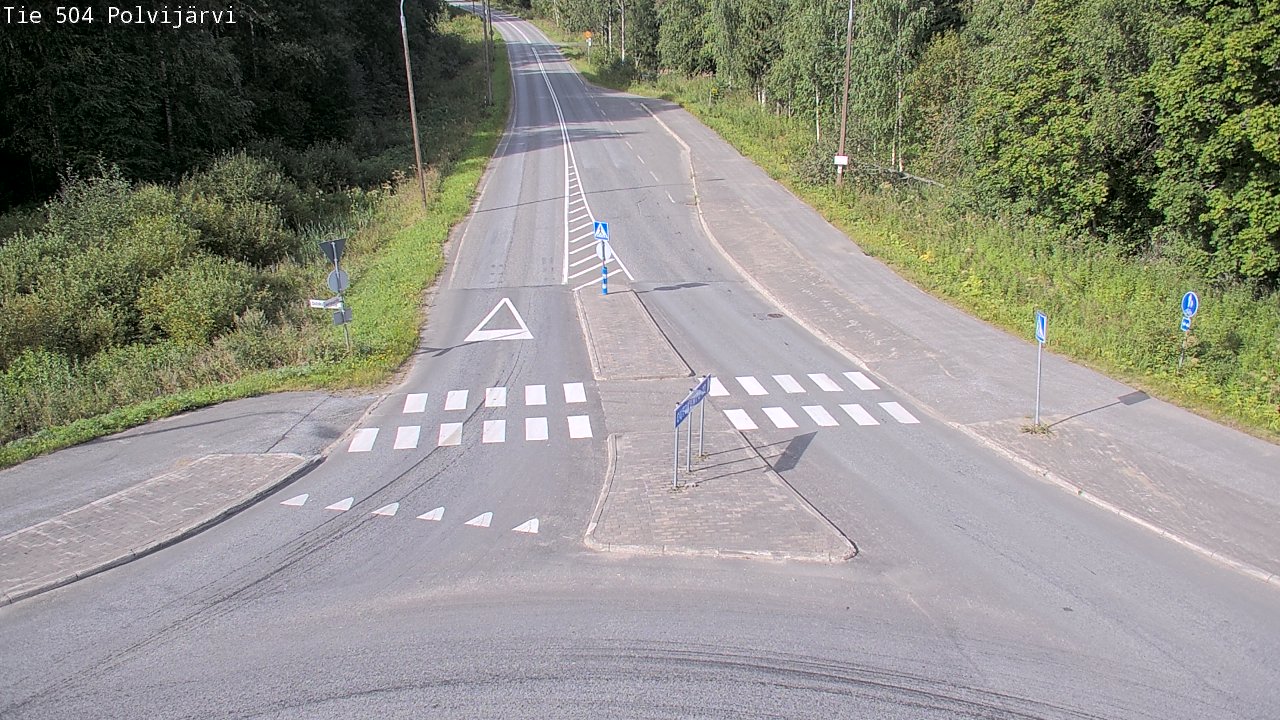 Kelikamerat Kuva Tie 504 Polvijärvi, Polvijärvi, Pohjois-Karjala