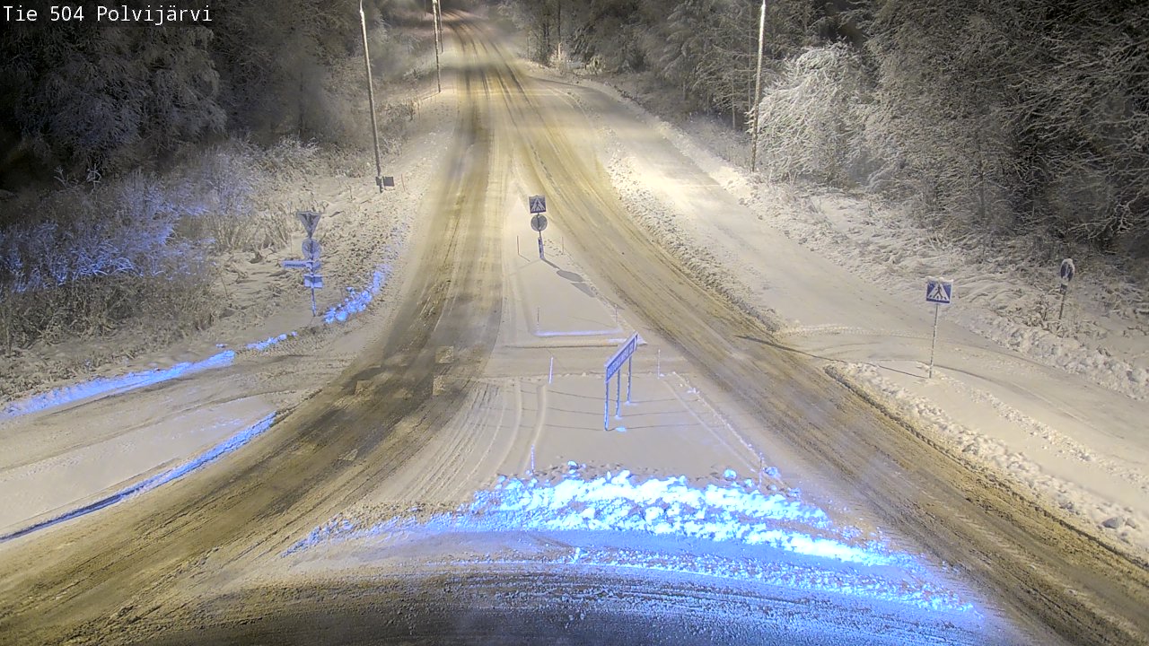 Kelikamerat Kuva Tie 504 Polvijärvi, Polvijärvi, Pohjois-Karjala