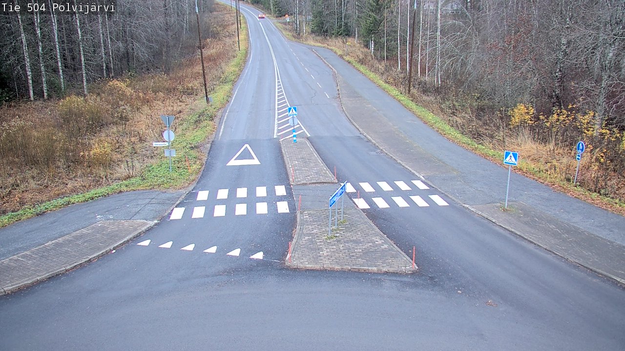 Kelikamerat Kuva Tie 504 Polvijärvi, Polvijärvi, Pohjois-Karjala