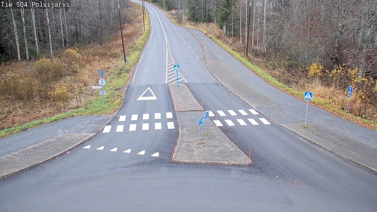 Kelikamerat Kuva Tie 504 Polvijärvi, Polvijärvi, Pohjois-Karjala
