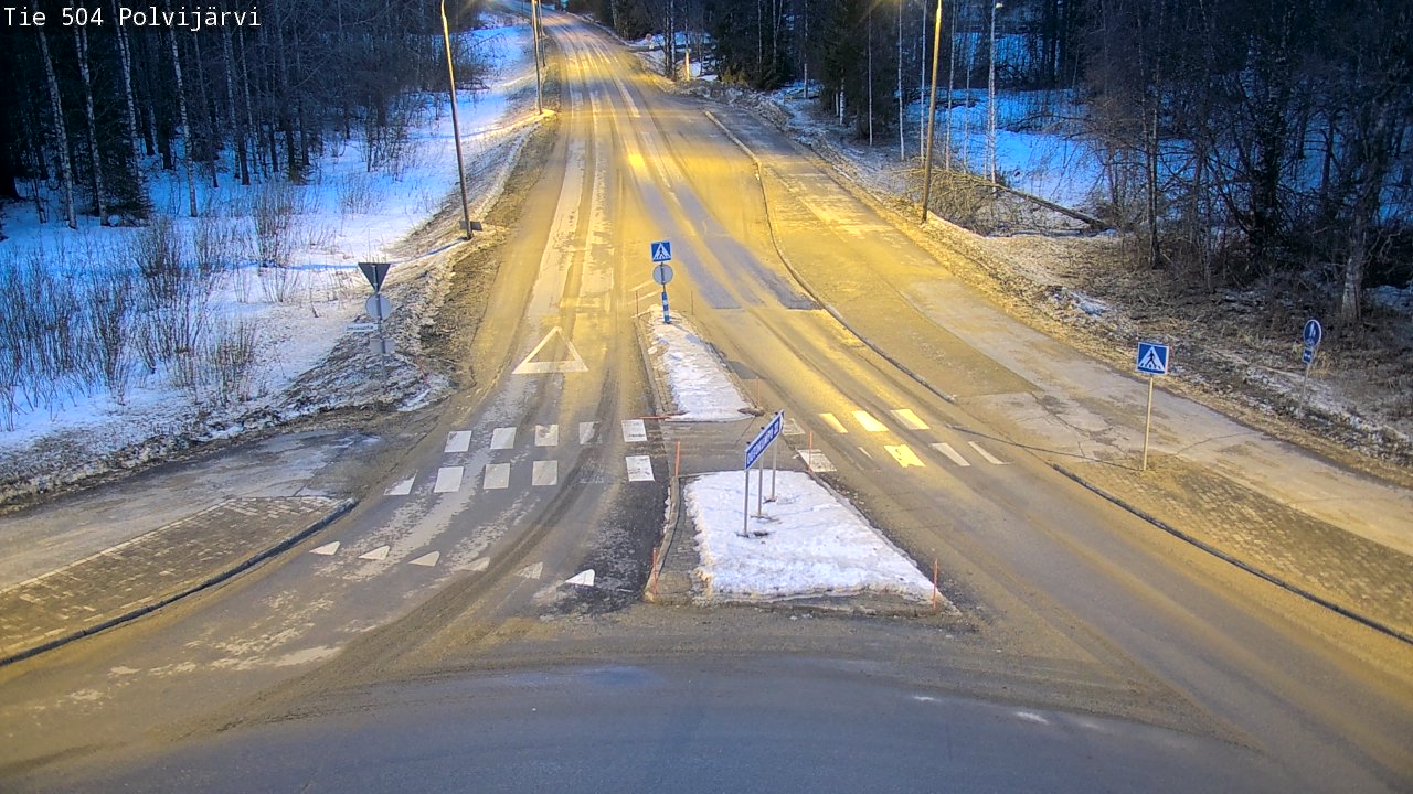 Kelikamerat Kuva Tie 504 Polvijärvi, Polvijärvi, Pohjois-Karjala