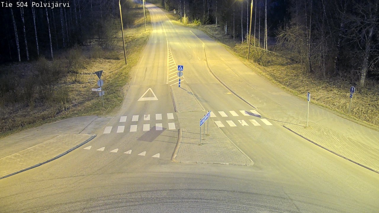 Kelikamerat Kuva Tie 504 Polvijärvi, Polvijärvi, Pohjois-Karjala