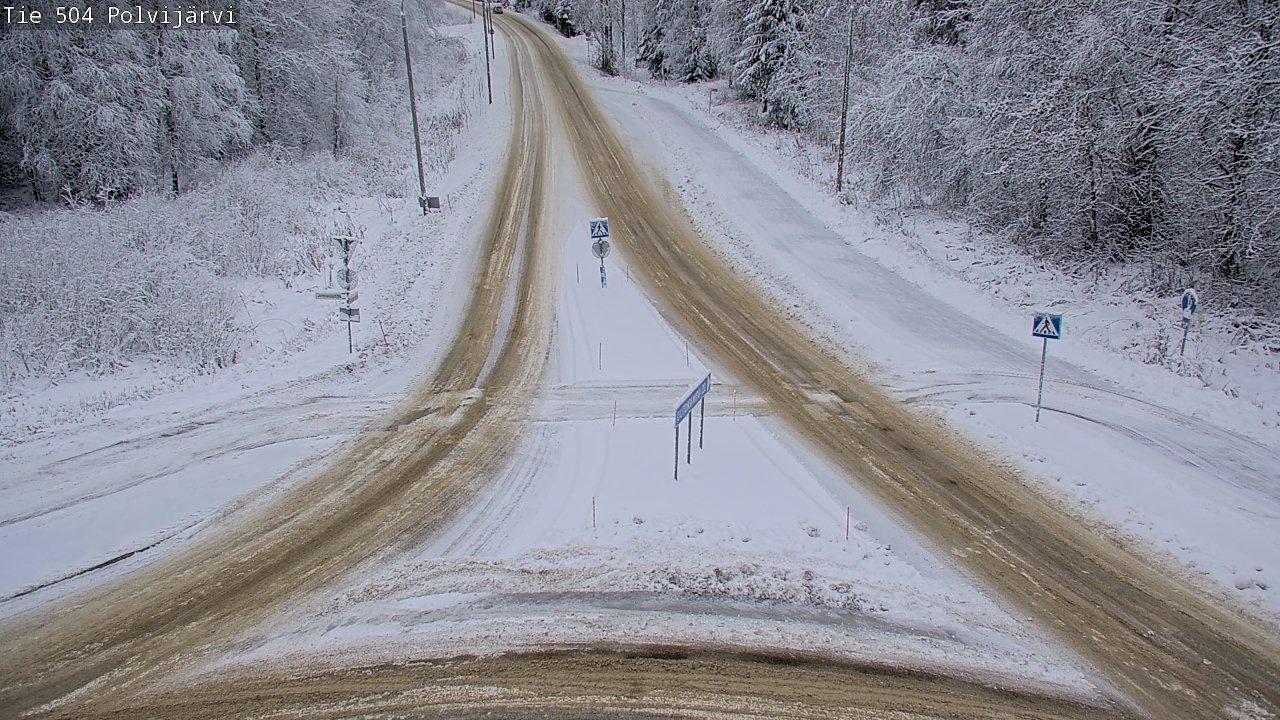 Kelikamerat Kuva Tie 504 Polvijärvi, Polvijärvi, Pohjois-Karjala