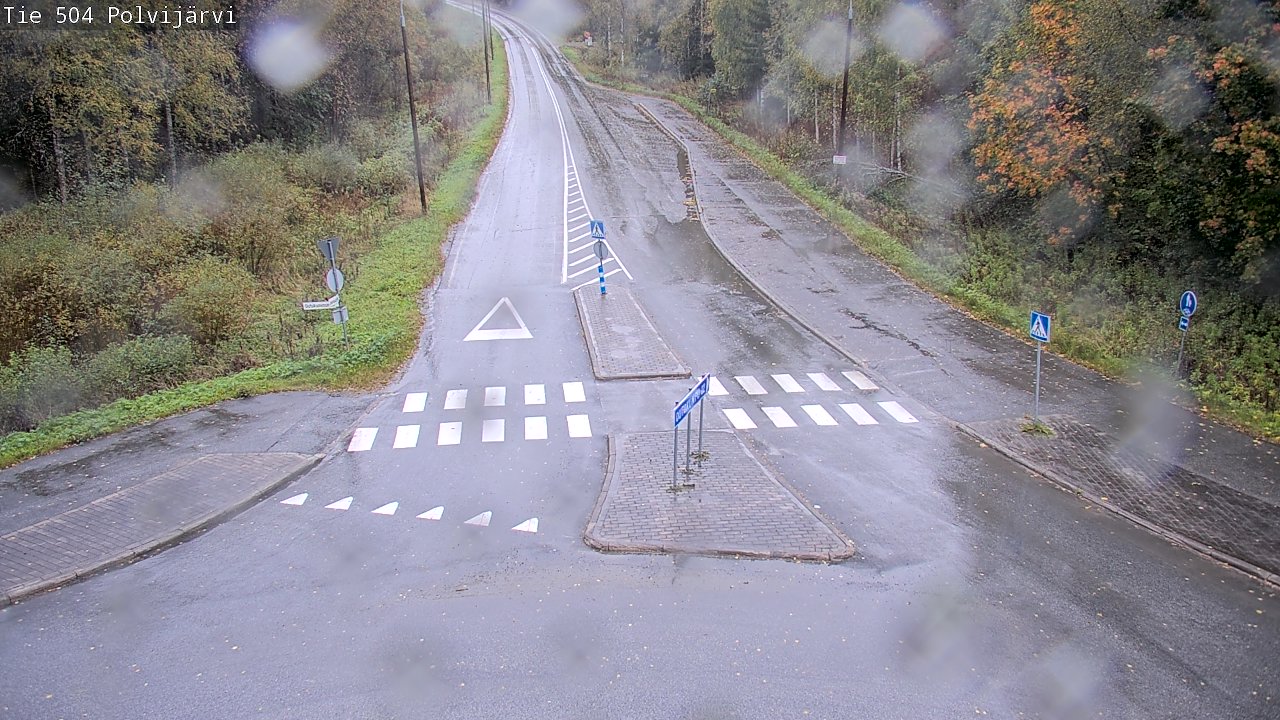 Weather Camera Image Road 504 Polvijärvi, Polvijärvi, Pohjois-Karjala