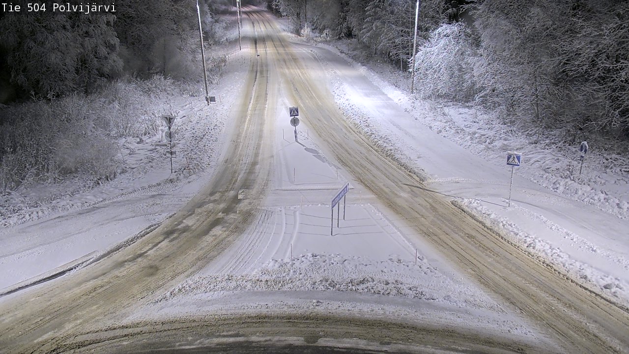 Kelikamerat Kuva Tie 504 Polvijärvi, Polvijärvi, Pohjois-Karjala