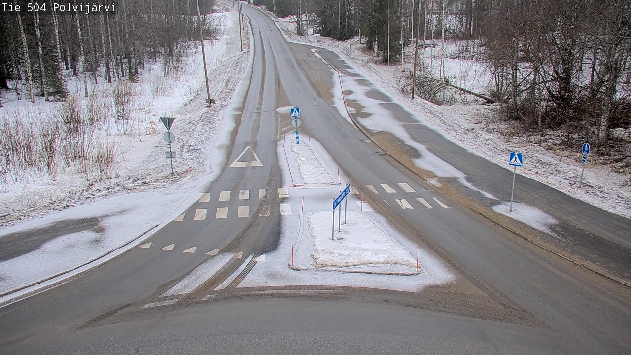 Kelikamerat Kuva Tie 504 Polvijärvi, Polvijärvi, Pohjois-Karjala