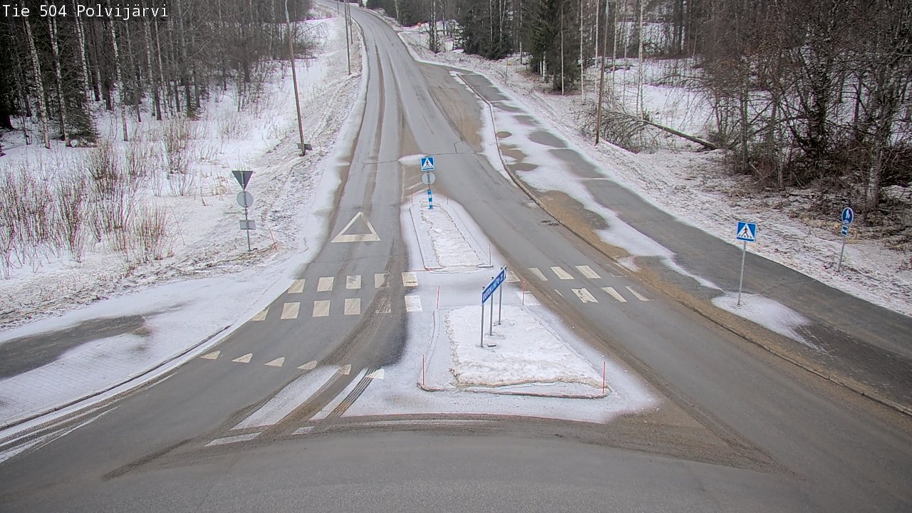 Kelikamerat Kuva Tie 504 Polvijärvi, Polvijärvi, Pohjois-Karjala
