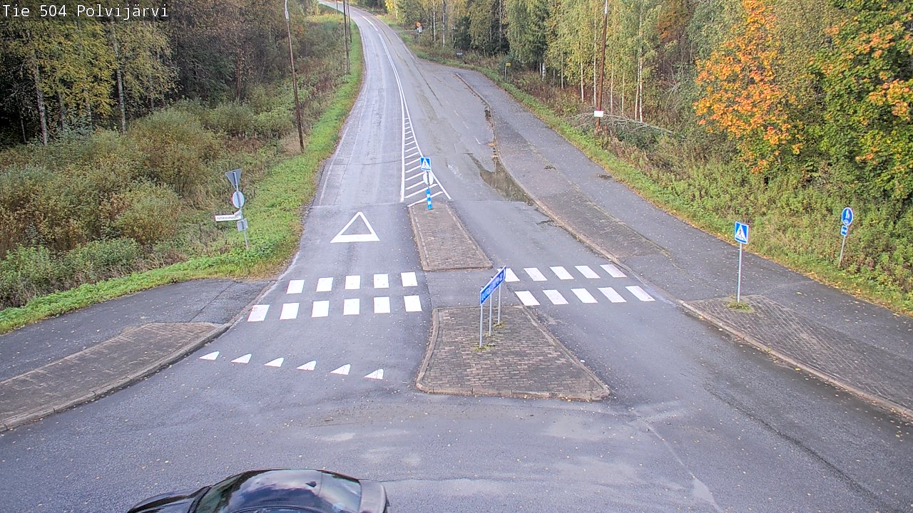 Kelikamerat Kuva Tie 504 Polvijärvi, Polvijärvi, Pohjois-Karjala