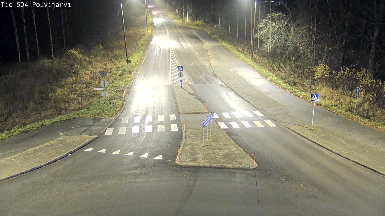 Kelikamerat Kuva Tie 504 Polvijärvi, Polvijärvi, Pohjois-Karjala